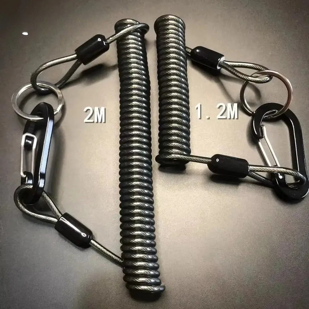 Conventional Reel - Cuerda Elástica de Acero para Pesca,