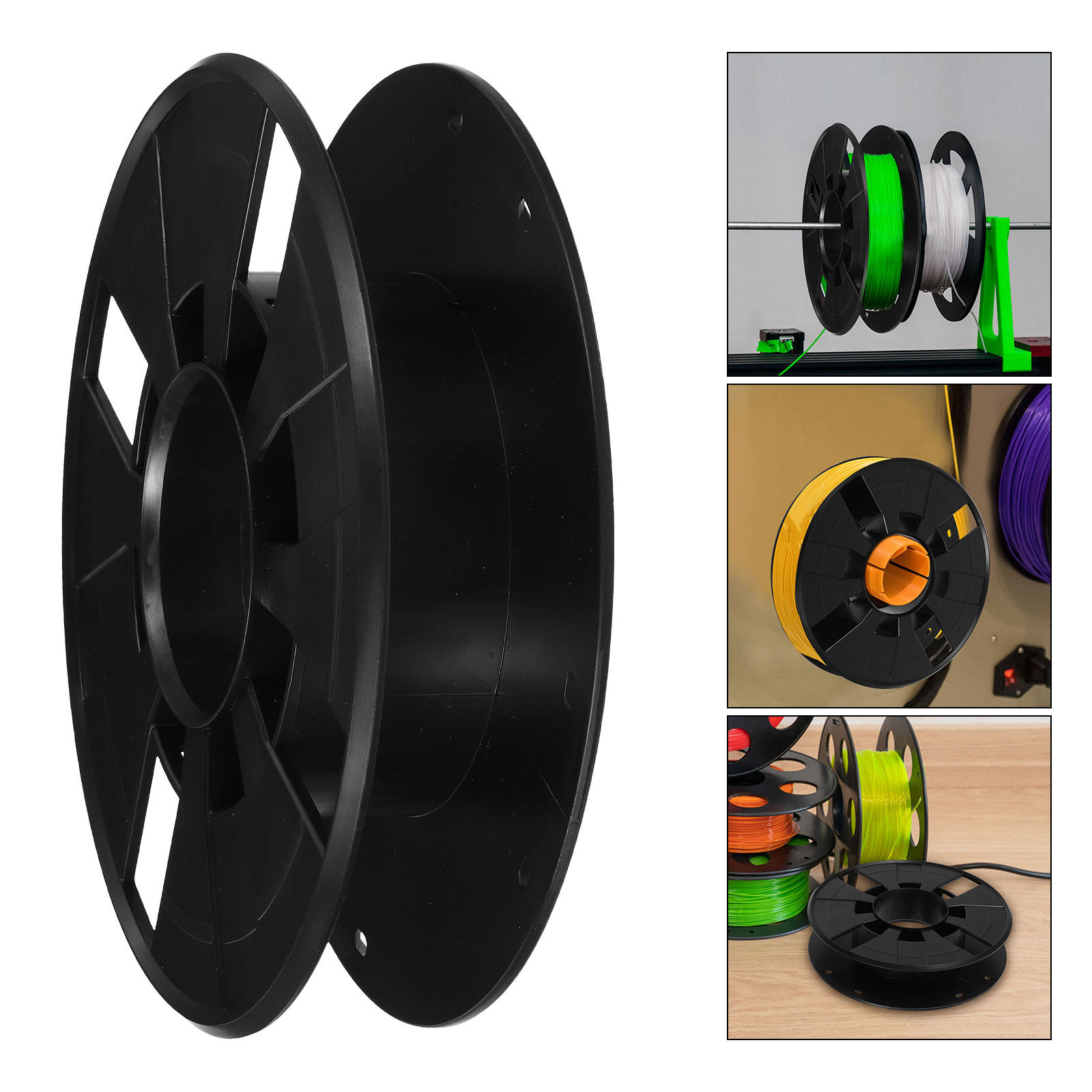 Electric Reel - Carrete para cables de extensión, 0,25