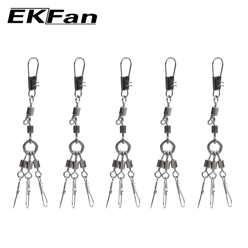Conventional Reel - EKFan 5 piezas Conector de anillo