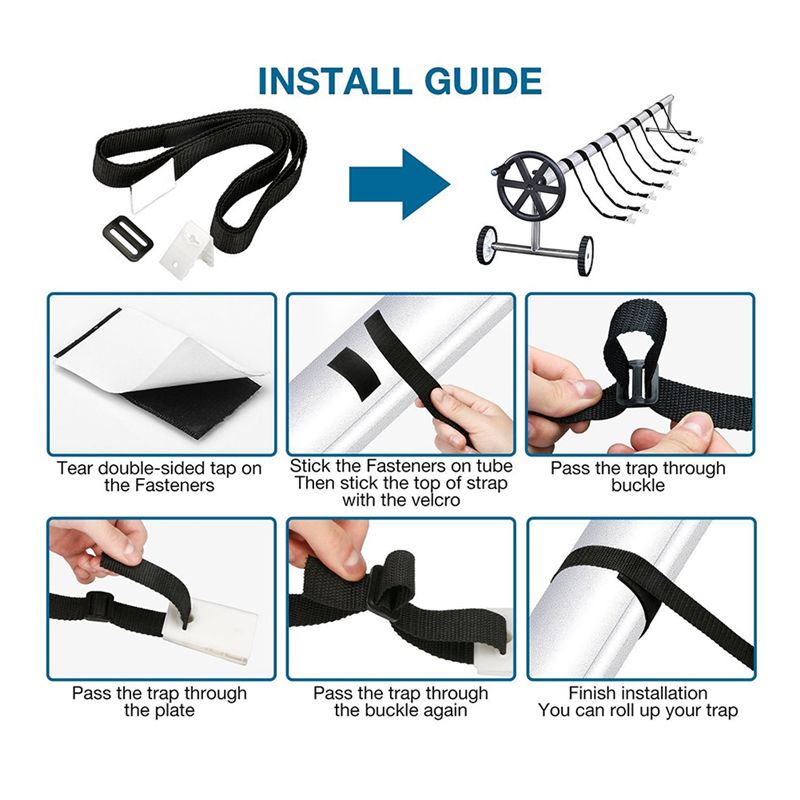 ABPF Kit de 24 Correas de Suje - Reel Cover reseña y precio