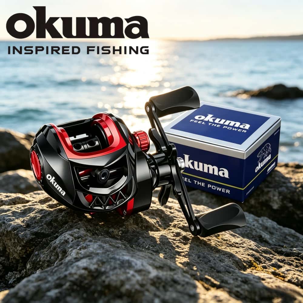 Carrete de Pesca Okuma Baitcas - Abu Garcia Reel Max reseña y precio