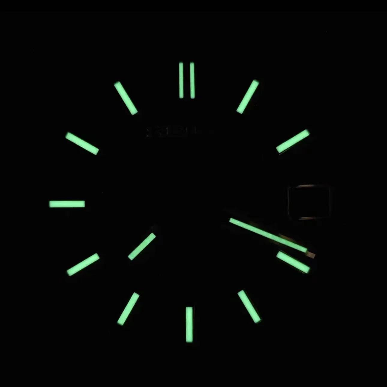 Esfera verde de 28.5mm con log - Reel Case reseña y precio