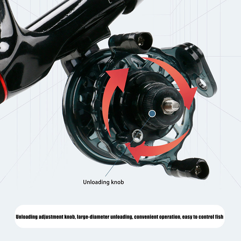 Nuevo carrete de pesca portáti - Ice Fishing Reel reseña y precio