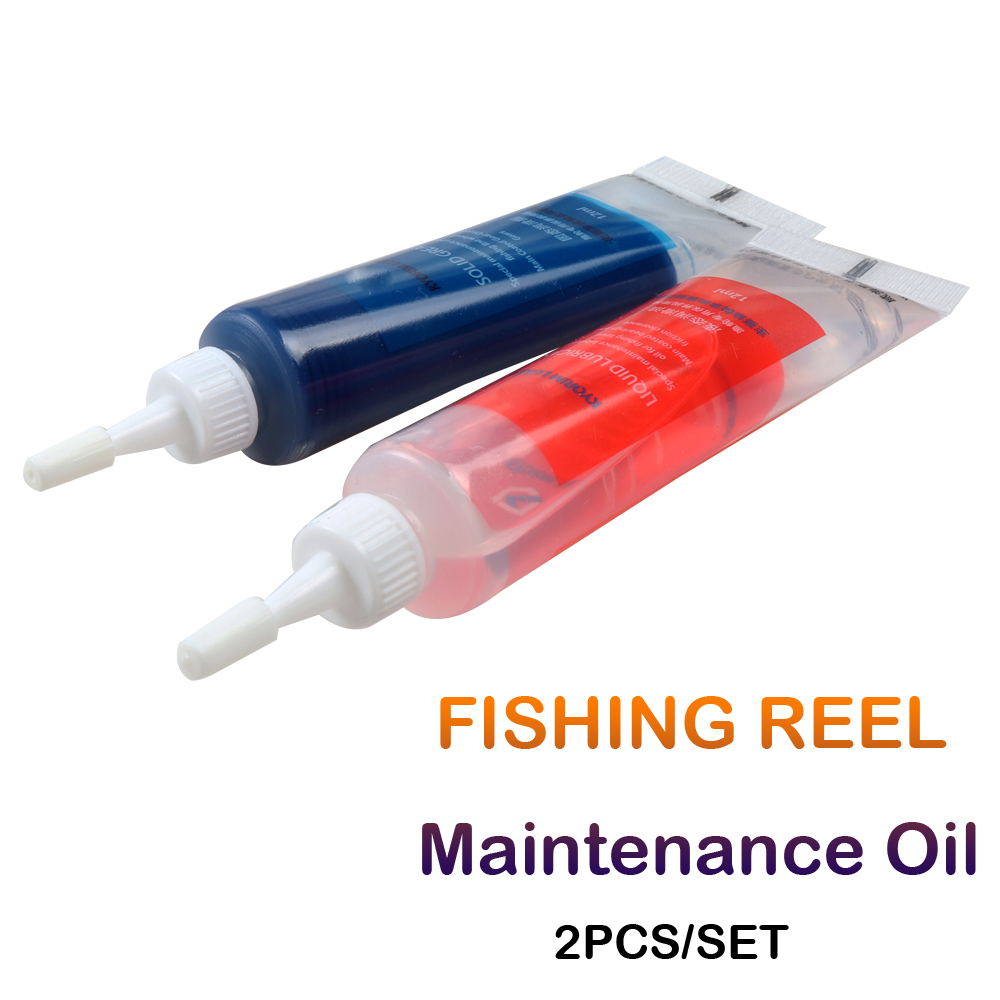 Carrete de pesca de 2 piezas,  - Reel Grease reseña y precio