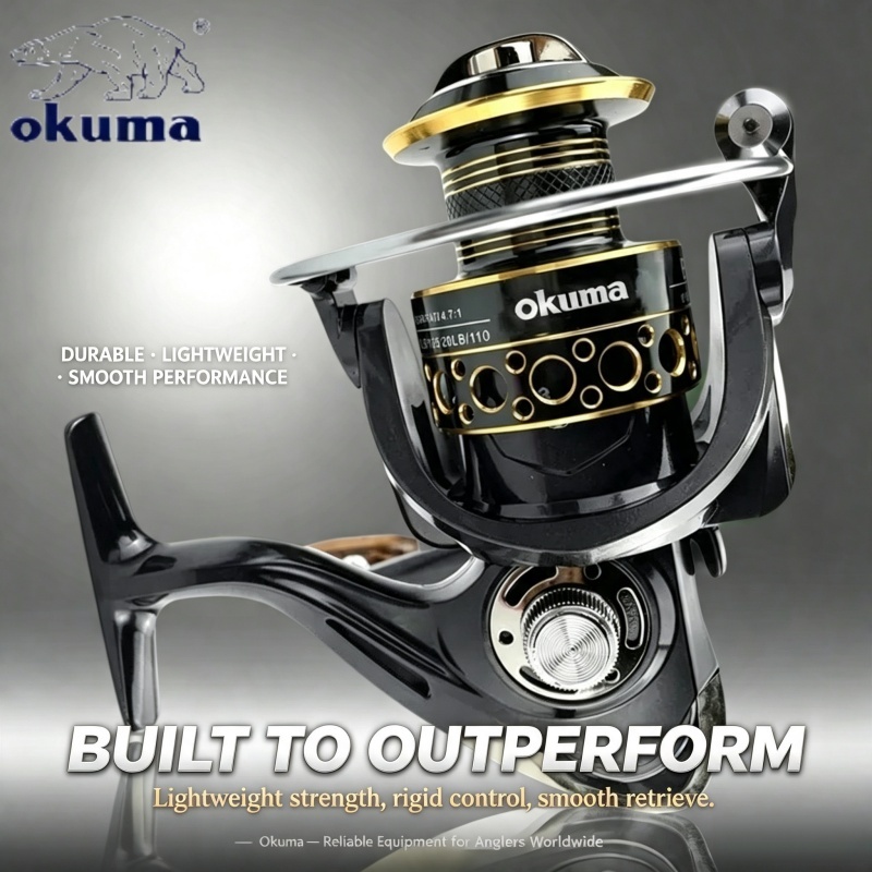 Carrete de Pesca OKUMA-Spinnin - Ice Fishing Reel reseña y precio