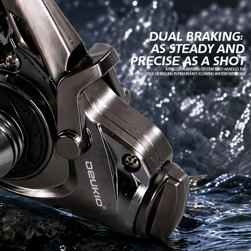 Carrete de Pesca Compacto DEUK - Ice Fishing Reel reseña y precio